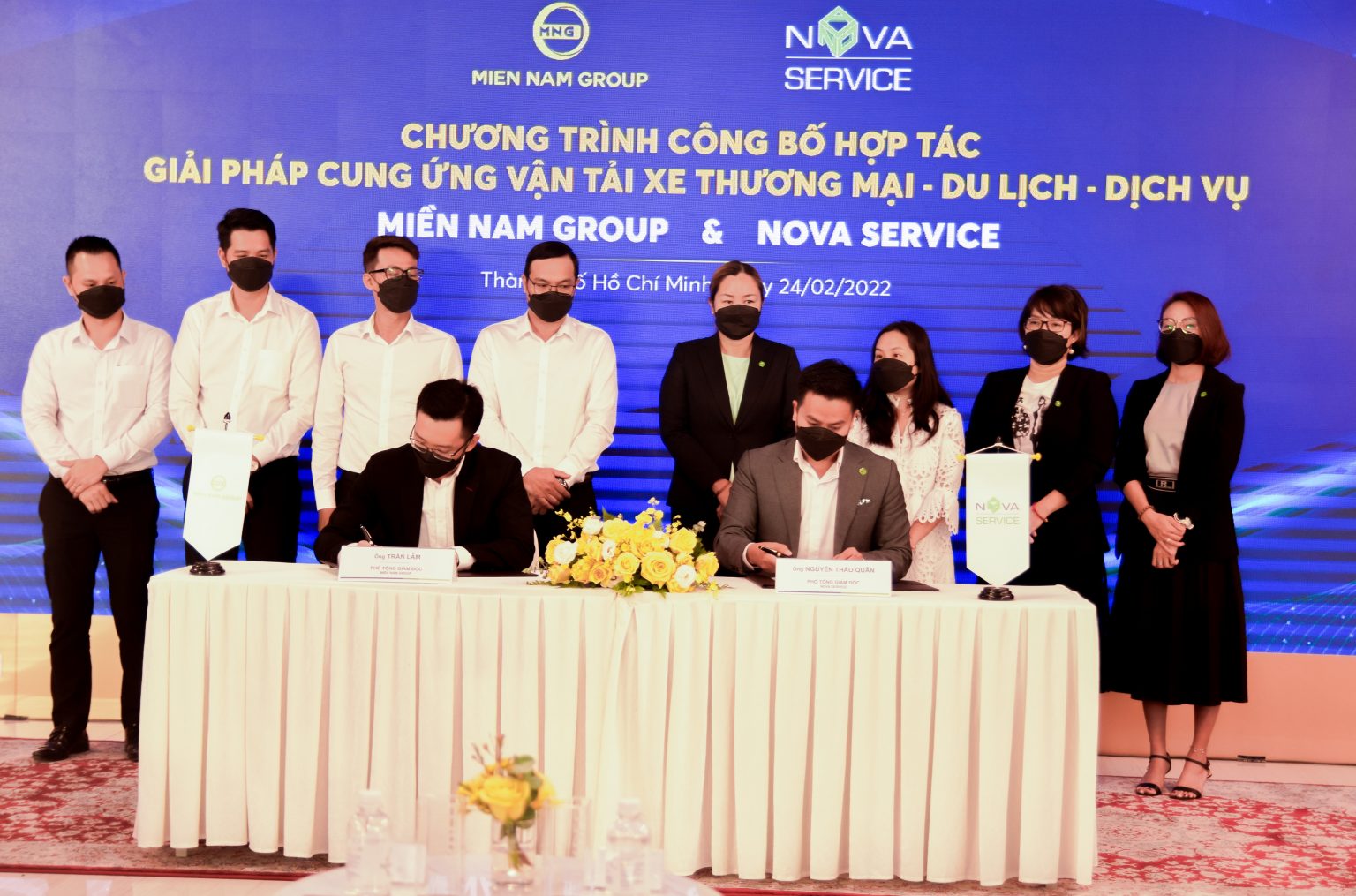 LỄ KÝ KẾT HỢP TÁC GIỮA MIỀN NAM GROUP VÀ NOVA SERVICE