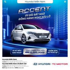 Hyundai Accent phiên bản mới - Hyundai Miền Nam